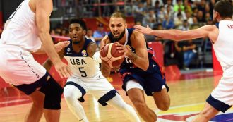 Copertina di Mondiali di basket, la Francia elimina gli Usa di coach Popovich e conquista la semifinale. Gobert e Fournier firmano il colpaccio