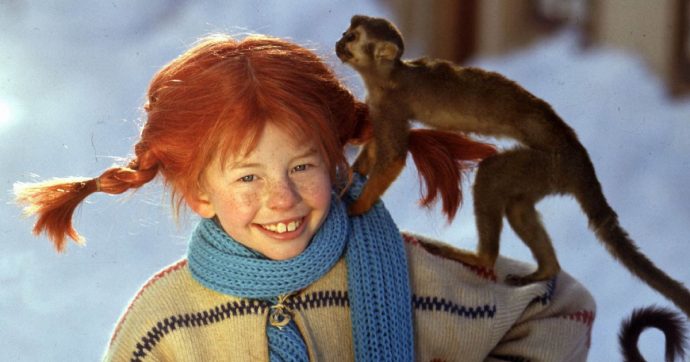 Copertina di 50 anni colorati da Pippi, monellaccio con la gonna