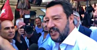 Copertina di Governo, Salvini: “M5s-Pd? Si scannano, litigano su tutto. Lega primo partito italiano”