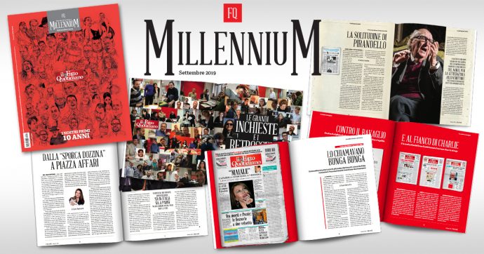 Dieci anni di Fatto Quotidiano: gli scoop, le inchieste, le gradi firme. Su FQ MillenniuM in edicola