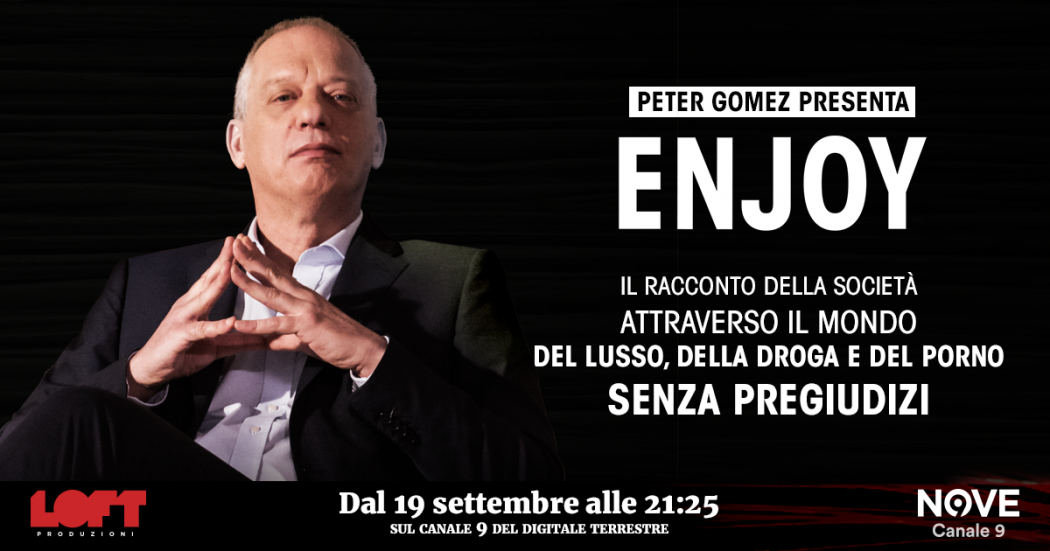 Enjoy, Peter Gomez presenta sul Nove tre documentari su lusso, droga e porno a partire da giovedì 19 settembre alle 21.25