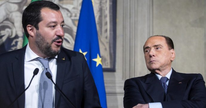 B. cede a Salvini sulla piazza e gli dà il predellino Mediaset