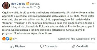 Copertina di Forlì, 53enne palermitana insultata e picchiata dai vicini: “Terrona e mafiosa, torna a casa tua”