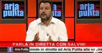 Copertina di Salvini: “Mi criticano per la bambina di Bibbiano sul palco di Pontida? Chi se ne frega”