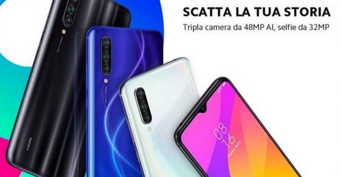 Smartphone Xiaomi Mi 9 Lite in vendita in Italia da ottobre, prezzi fra 200 e 250 euro