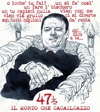 Copertina di La vignetta di Mannelli