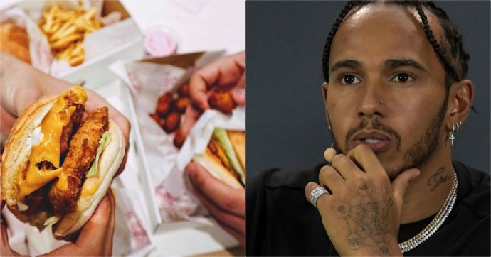 Lewis Hamilton ha aperto un fast food di hamburger a base vegetale. E oggi vince lui!