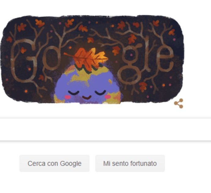 Equinozio d’autunno 2019, oggi finisce l’estate: un doodle di Google celebra la nuova stagione
