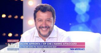 Copertina di Live Non è la D’Urso, scontro tra Matteo Salvini e Asia Argento: “Mi hai dato della me**a”