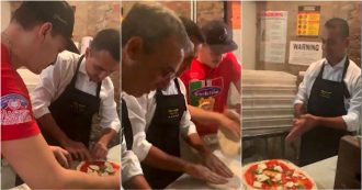 Copertina di New York, Di Maio e Costa si improvvisano pizzaioli e pubblicano il video sui social: “Speriamo di aver superato la prova”