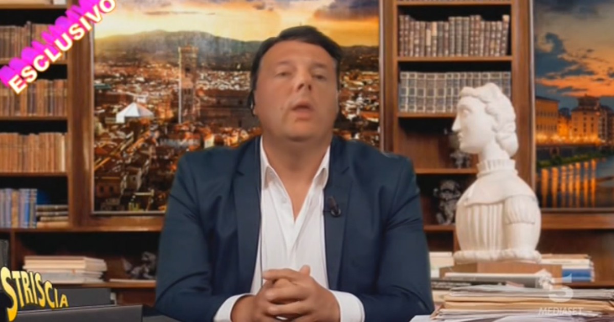 Striscia la Notizia, il clamoroso fuorionda di Matteo Renzi: “Zingaretti? Ha il carisma di Bombolo”. Ma è un fake