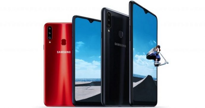 Samsung annuncia il Galaxy A20s, uno smartphone economico con tripla fotocamera