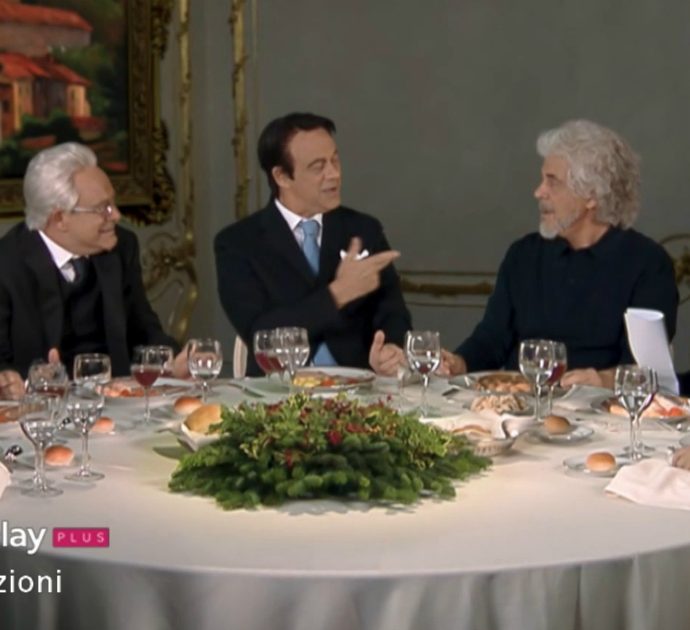 Crozza nei panni di Conte, Grillo, Zingaretti e Berlusconi intorno a un tavolo a sfottere Salvini: “Gli tassiamo il mojito, poi riapriamo i porti”