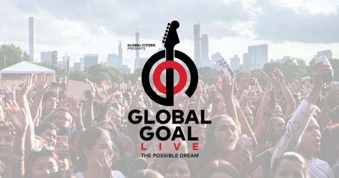 Global Goal Live 2020, l’evento green ispirato al Live Aid