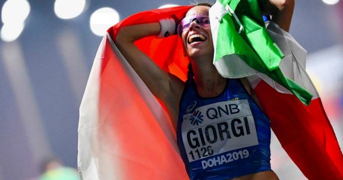 Eleonora Giorgi di bronzo nella 50 chilometri di marcia ai Mondiali di atletica a Doha