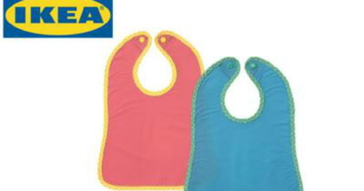 Ikea ritira dal commercio il bavaglino “Matvra”: “Rischio soffocamento, riportatelo in negozio”