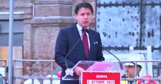 Copertina di Genova, Conte al varo del nuovo ponte: “Manutenzione delle infrastrutture è imperativo morale del governo”