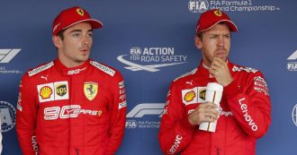 Copertina di Ferrari, la rivalità e lo scontro generazionale tra Leclerc e Vettel: quando il nemico è “socio”