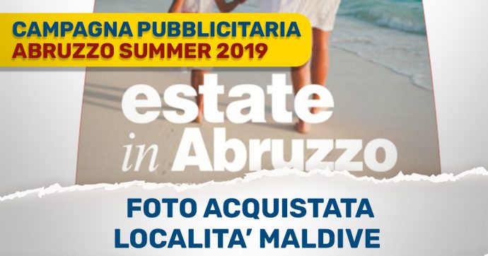 Abruzzo, campagna promozionale della Regione con foto delle Maldive. L’assessore Febbo: “Obiettivo raggiunto, più 15% di turisti”