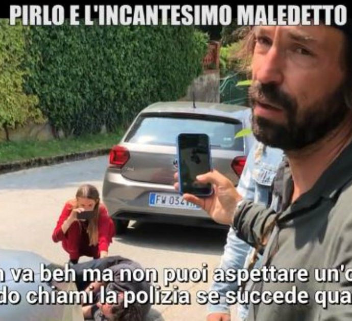 Andrea Pirlo sconvolto: “Suo figlio è indagato per furto”. Ma è uno scherzo de “Le Iene”