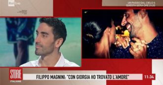 Copertina di Filippo Magnini: “Giorgia Palmas è la più bella del mondo, me la sposo. L’ho conquistata con un tiramisù”