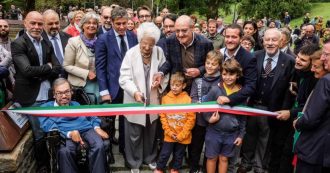 Copertina di Milano, la senatrice Liliana Segre inaugura il nuovo Giardino dei Giusti: “Scelsero di non essere indifferenti, sono un dono dell’umanità”