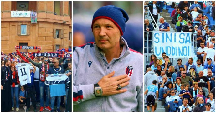 Sinisa Mihajlovic, tifosi del Bologna e della Lazio in pellegrinaggio insieme per sostenere il tecnico nella sua battaglia contro la leucemia