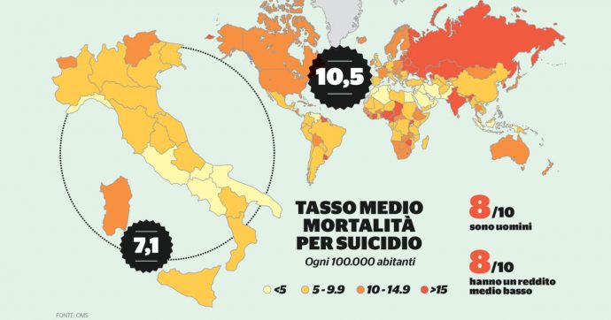 Copertina di Sherlock, l’inchiesta sui suicidi – Italia, il primato in Sardegna: 8 su 10 sono uomini anziani