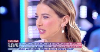 Copertina di Clizia Incorvaia, l’ex moglie di Francesco Sarcina a “Live Non è la D’Urso”: “Chiedeva materiale pornografico alle fan”