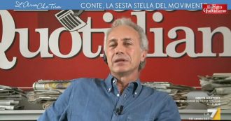 Copertina di Travaglio: “Grillo ha invitato il M5s a cambiare perché sta cambiando tutto. Il Pd di Zingaretti non è quello di Renzi”