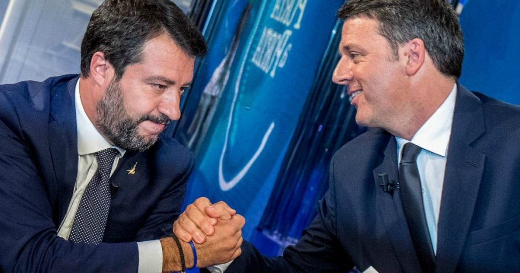 Coronavirus, la scusa per lanciare l’inciucio. Salvini: “Accompagnare il Paese al voto? la Lega c’è”. E dice sì al governo “senza Conte” (ma con Renzi)