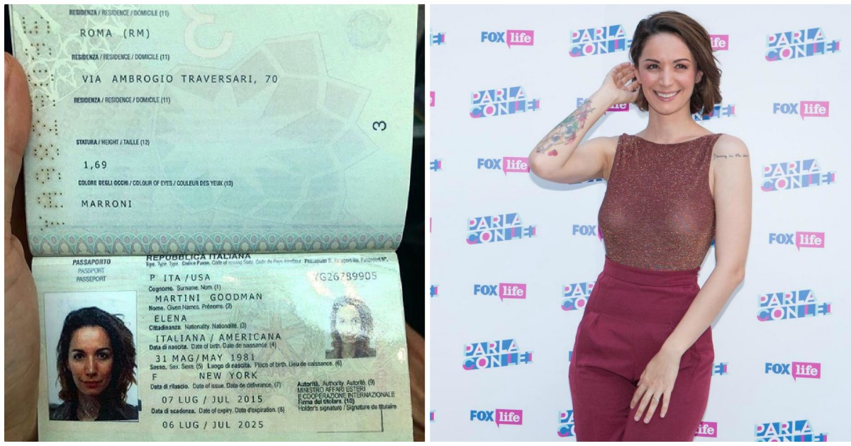 Andrea Delogu pubblica su Instagram la foto del suo passaporto e i fan l’attaccano. Ma la verità è un’altra