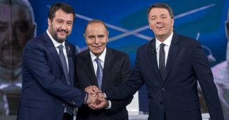 Copertina di Salvini vs Renzi, un vero faccia a faccia sulla tv pubblica. Finalmente