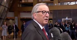Copertina di Bruxelles, il cronista lo interrompe Jean-Claude Juncker. La reazione è imperdibile