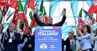 Copertina di Matteo il padrone, Giorgia baby Trump e nonno Silvio