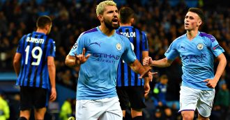 Copertina di Manchester City-Atalanta 5-1: la Dea dura appena un tempo, poi l’ennesimo crollo in Champions League. Tripletta di Sterling