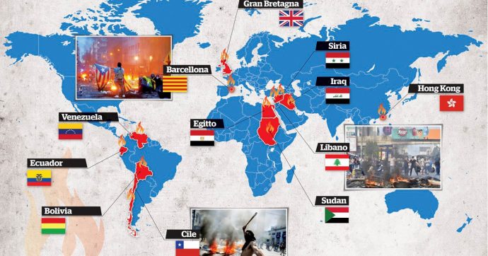 Il ceto medio impoverito sulle barricate dei diritti perduti