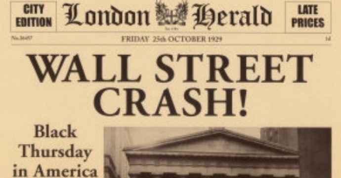 Crollo di Wall Street, 90 anni fa aveva inizio la Grande Depressione. E la  colpa è sempre del mercato - Il Fatto Quotidiano