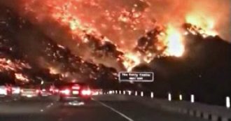 Copertina di California, stato di emergenza per gli incendi: le immagini sembrano quelle di un film apocalittico