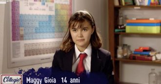 Copertina di Il Collegio, la 14enne Maggy Gioia insultata sui social. Lei: “Quello che scrivono di cattivo su di me non mi tocca”