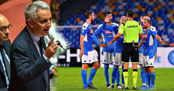 Napoli-Atalanta, i parlamentari tifosi azzurri presentano un’interrogazione al ministro dello Sport per il rigore non fischiato su Llorente