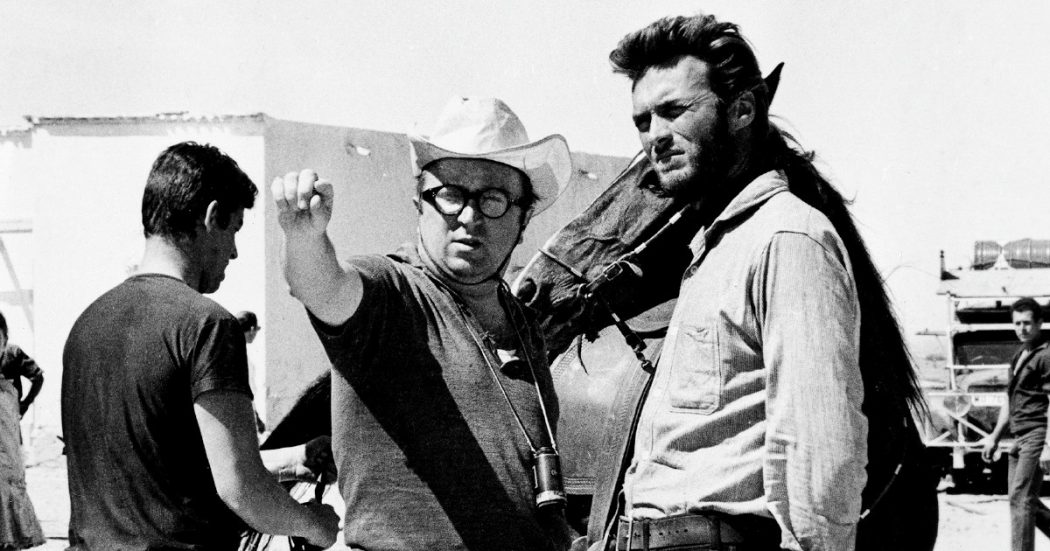 Clint sul set “tenente di plotone” Clint sul set “tenente di plotone”