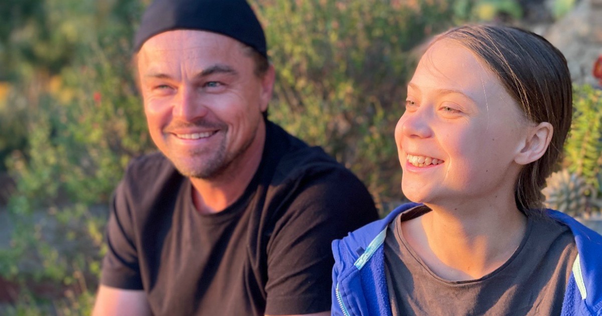 Leonardo DiCaprio insieme a Greta Thunberg: “È stato un onore passare del tempo con lei”