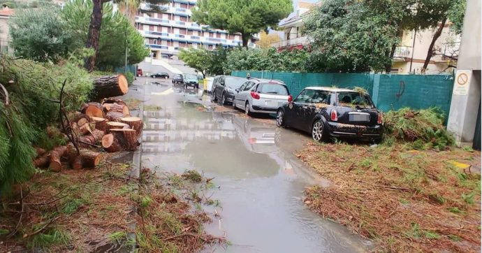 Maltempo, forti piogge su tutta l’Italia e tromba d’aria in Liguria. Il sindaco di Sestri Levante: “Non uscite di casa”