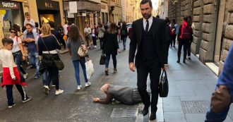 Copertina di Vaticano, il presidente dell’Autorità finanziaria schiva la mendicante. Ma per conoscere la verità (ai tempi di Instagram) una foto non basta