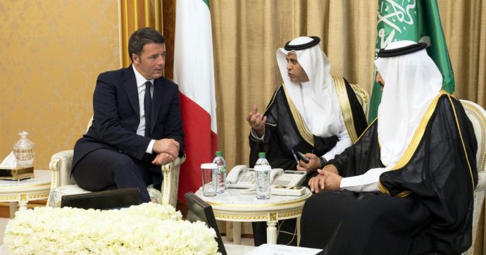 Copertina di L’ex premier a Riad: la “Davos nel deserto” coi produttori di armi