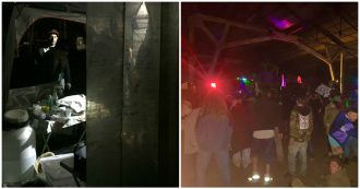 Copertina di Livorno, il video dei rave party nell’ex fabbrica in cui è morta una 33enne: la serata con techno, alcol e droga