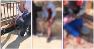 Copertina di Giordania, uomo armato di coltello aggredisce gruppo di turisti: le immagini dopo l’attacco