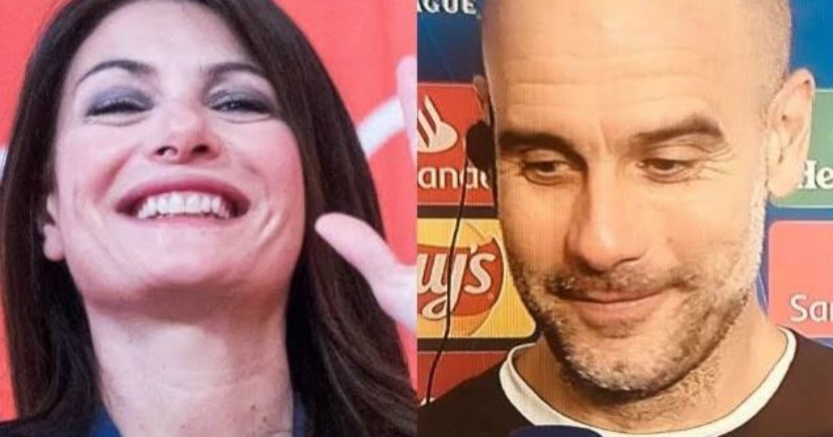 Ilaria D’Amico, gaffe con Pep Guardiola che la bacchetta: “Io in Italia? Falso, dovevate fare meglio il vostro mestiere di giornalisti”