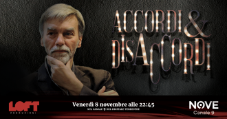 Copertina di Accordi&Disaccordi (Nove), Graziano Delrio ospite di Scanzi, Sommi e Travaglio venerdì 8 novembre alle 22.45